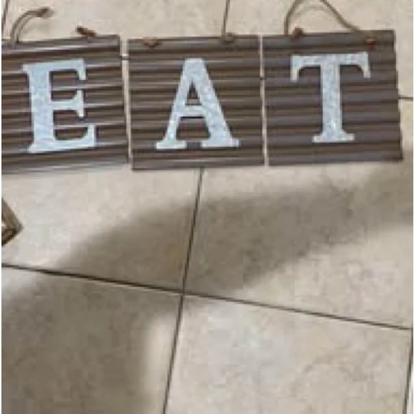 Rustic Brown Wall Decor Sign - Picture 4 of 6